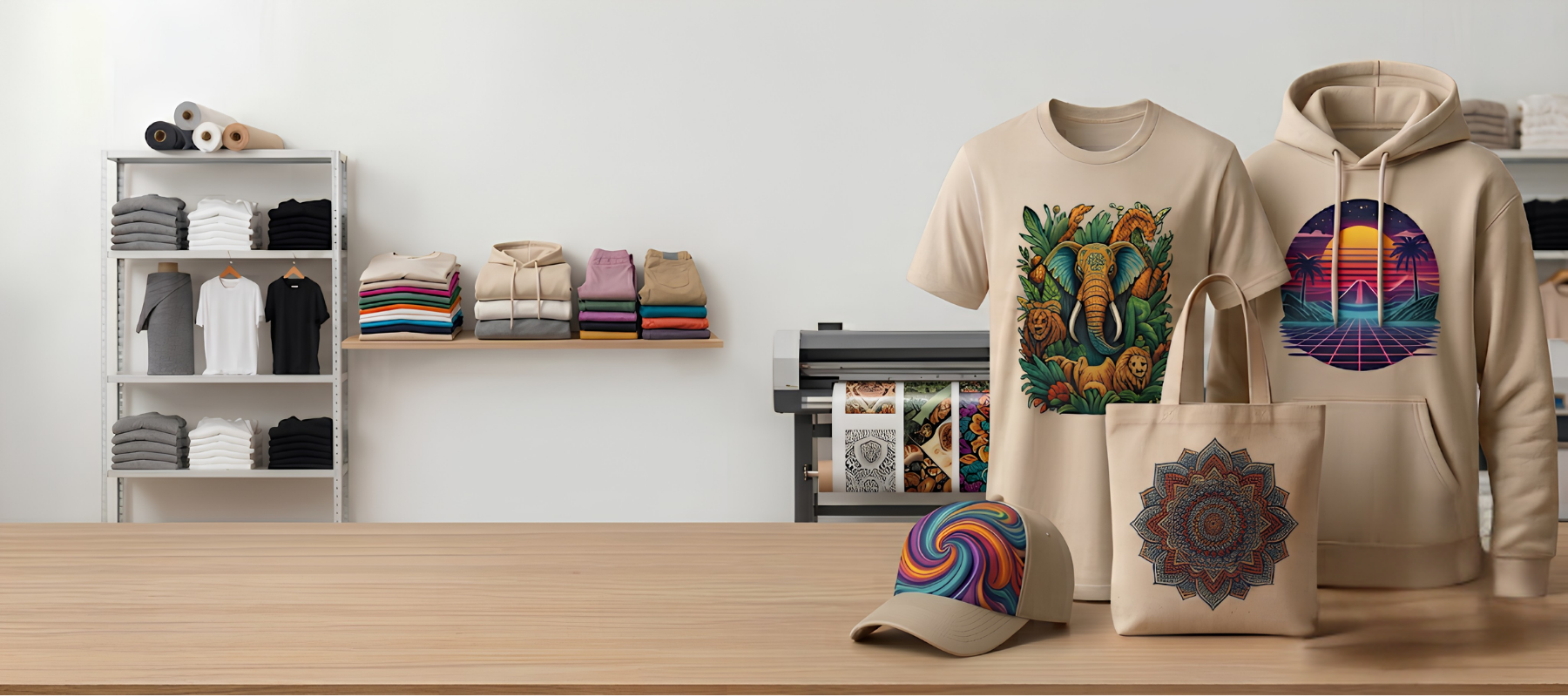DTF Textil para emprendedores 
y talleres textiles